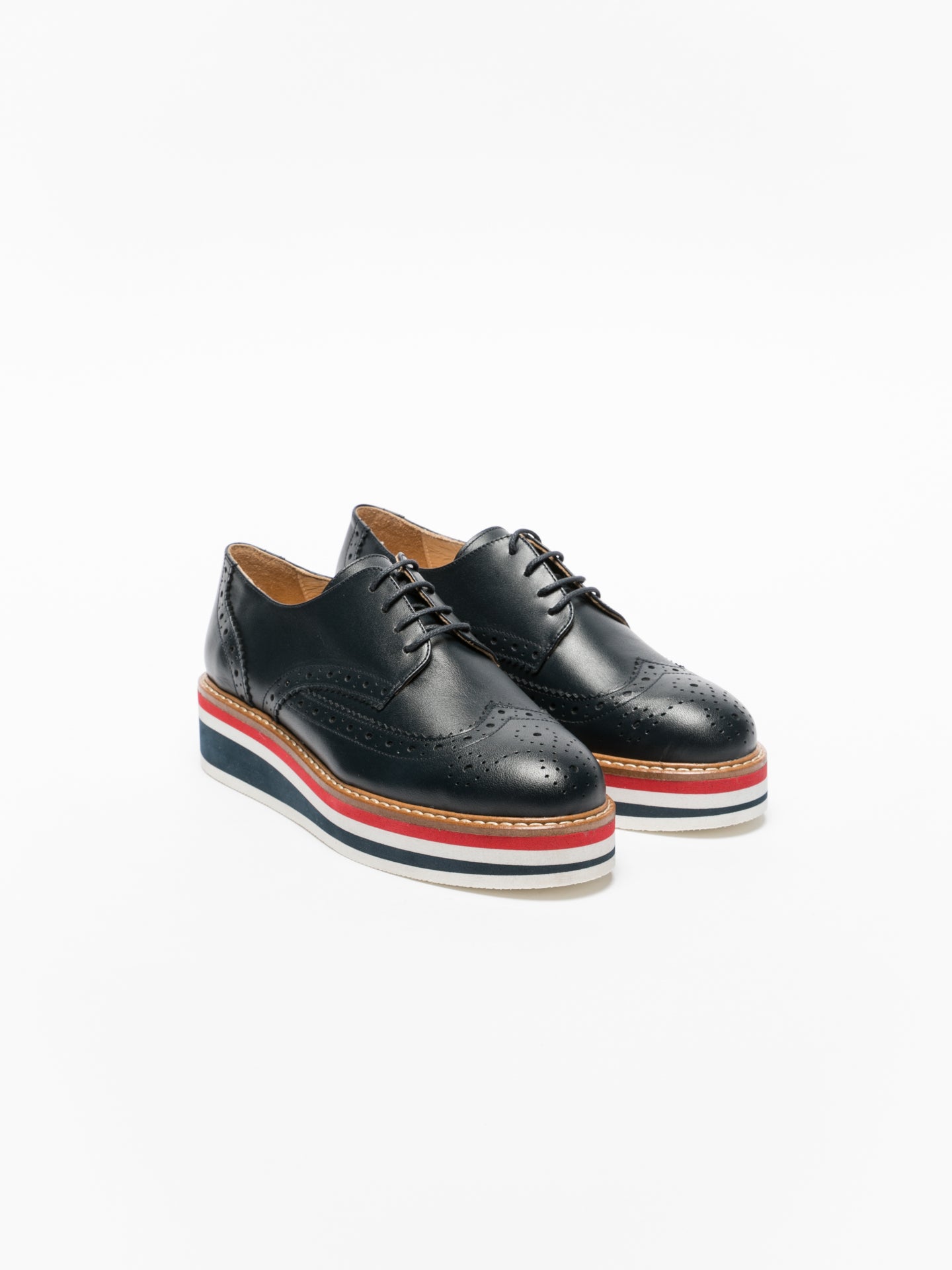 Foreva Sapatos de Plataforma em Azul